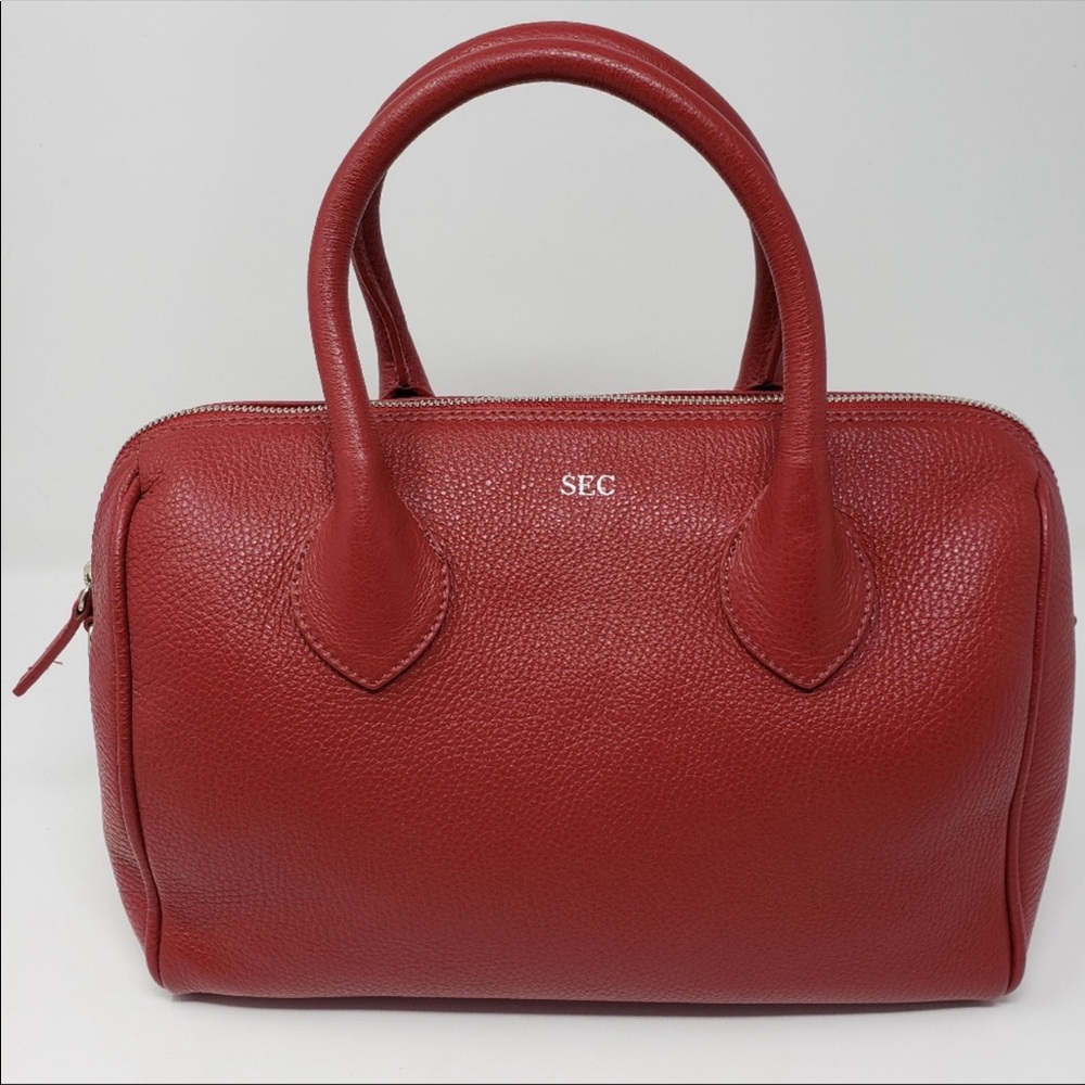 Mark and Graham genuine leather satchel
